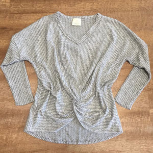 Twisted Front Sweater
